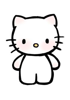 the hello kitty coloring book is open and ready to be used on your phone or tablet