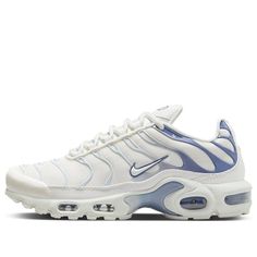 (WMNS) Nike Air Max Plus 'Ashen Slate' DZ3671-104 Unique Nike Shoes, Nike Blue Shoes, Nike Tn Shoes, Nike Air Max Triax, Air Maxes, Pretty Sneakers, White Nike Shoes, Pretty Shoes Sneakers, Jordan Shoes Retro