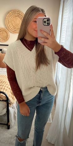 Cute Teacher Outfits, Estilo Indie, Cute Modest Outfits, Into Fashion, Casual School Outfits, Autumn Outfits, Cute Fall Outfits, Beauty And Fashion