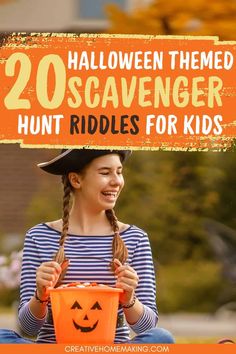 Spooktacular Scavenger Hunt Riddles for Kids! 🍭 Add a dash of mystery to your Halloween festivities with our fun and creative scavenger hunt riddles! Designed for young adventurers, these clues will guide them to hidden treasures while sparking their imaginations. Perfect for a Halloween party or neighborhood fun, these riddles will create lasting memories. Get ready for a frightfully good time! Scary Scavenger Hunt Ideas, Halloween Egg Hunt Ideas, Halloween Neighborhood Scavenger Hunt, Halloween Riddles Scavenger Hunts, Indoor Halloween Scavenger Hunt, Halloween Themed Scavenger Hunt, Kids Halloween Scavenger Hunt Ideas, Halloween Games For Kids Outdoor, Halloween Scavenger Hunt For Kids Free