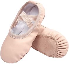 Amazon.com | Stelle Girls Ballet Dance Shoes Slippers for Kids Toddler (Ballet Pink(Beige), 10MT) | Dance Shoes For Toddlers, Toddler Ballet, Leather Ballet Shoes, Girls Ballet, Leotards Ballet, Slippers For Girls, Ballet Girls, Dance Practice