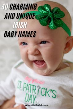 IRISH BABY NAMES Names And Their Meanings