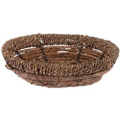 Dimensions: 2" H x 7.38" W x 7.38" D Material: Sea Grass, Banana Leaf & Metal Color: Brown Quantity: 1 Organize your home in natural style by displaying this Banana Leaf Woven Basket. This small basket features brown, tightly twisted banana leaves woven around a metal frame. Parts of the basket consist of sea grass for a unique mix of textures. Use it as a catch-all on tables or counters to keep messes at bay! Organize Your Home, Small Basket, Banana Leaves, Woven Basket, Banana Leaf, Natural Style, Organizing Your Home, Metal Color, Basket Weaving