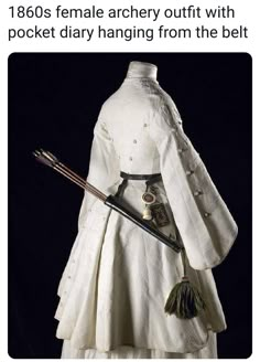 Female Archery Outfit, Archery Outfit, Historical Clothing, Mode Vintage, Historical Fashion