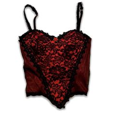 Goth Tops Png, Red Gothic Top For Alternative Fashion, Red And Black Lingerie, Red Gothic Tops, Grunge Lingerie Top, Mall Goth, Red Fashion, Fitness Inspo, High Fashion