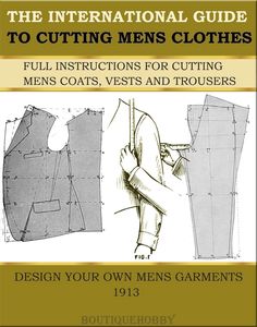 the international guide to cutting men's clothes