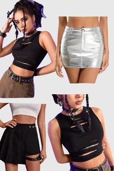 Get enhanced with the rapper outfit combination to  every concert styles Rapper Concert, Concert Fashion, Outfit Combinations