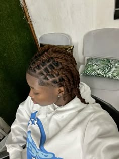 High Top Short Loc Styles For Men, Dreads Hair Dye Men, Short Locs Styles Men, Dreads With Taper Fade, Line Up With Dreads, Half Up Half Down Barrel Twist Locs Men, Mid Taper Dreads, Prom Dreadlocks Hairstyles, Men Lock Styles