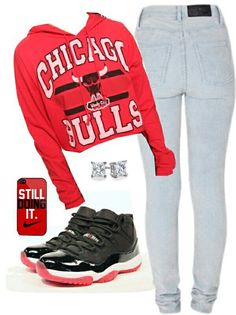 Jordan Outfit, Nike Shox, Girl Swag, Jordan 11, Swag Outfits, Chicago Bulls, Fashion Killa