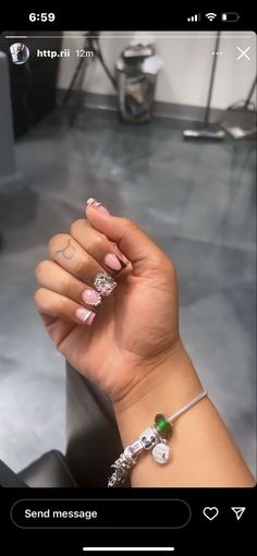 Glittery Acrylic Nails, Nail Cam, Faux Locs Hairstyles, Hair Life, Square Acrylic Nails, Locs Hairstyles, Classy Nails