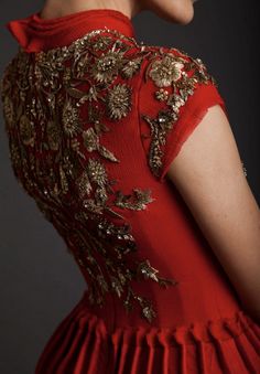 Krikor Jabotian, Glitter Fashion, Couture Embroidery, Couture Details, Blue Embroidery, Formal Party, Bead Embroidery, Pant Set, Lebanon