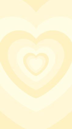 two hearts in the middle of a yellow background