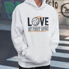 Love At First Spike Spirit Wear Designs, Volleyball Wallpaper, Volleyball Shirts, Volleyball Shirt, Volleyball Outfits, Spirit Wear, Love At First, Mens Fashion Shoes, Mens Clothing Styles