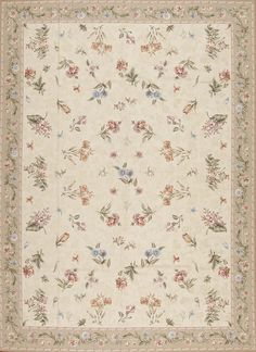 Highland Needleworks Handmade Flatweave Wool Ivory/Beige Rug Cottagecore Rug, Floral Rugs Living Room, Vintage Floral Nursery, Blush Rug, Nursery Carpet, Bird Rug, Inviting Colors, Cottage Rugs, Needlepoint Rugs