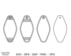 three surfboards with different shapes and sizes are shown in this line art drawing technique