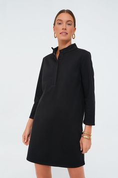 Equal parts effortless and dressed up, the Avery wears well to every event this fall and winter from brunch with friends to date night out. Style this dress buttoned up for a chic mod look or undo a few buttons for a casual preppy vibe. You can’t lose with this thick stretch knit fabric that feels like heavy cashmere f Night Out Style, Mod Look, Brunch With Friends, Med School, Mock Neckline, Button Dress, I Want You, Button Placket, Fall And Winter