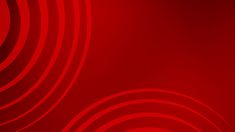 an abstract red background with wavy lines and circles on the bottom half of the image