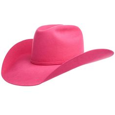 Rodeo King 7X Bright Pink 4 1/2in Brim OC Felt Cowboy Hat Country Style Fitted Straw Hat With Flat Bill, Fitted Panama Hat For Rodeo With Flat Brim, Fitted Flat Brim Panama Hat For Rodeo, Fitted Country Style Sun Hat With Flat Bill, Pink Fedora With Curved Brim, Western Hat With Curved Brim, Fitted Sun Hat For Kentucky Derby At Ranch, Fitted Sun Hat For Kentucky Derby, Western Wide Brim Fitted Hats