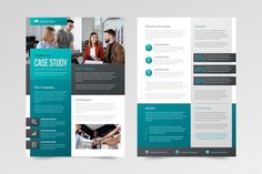 a brochure design for an investment company