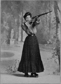 tough lady... wearing roller skates and shooting a gun in that skirt! Roller Skates Vintage, Shooting Photo, Roller Derby, Roller Skates, Roller Skating, White Photo, Old West