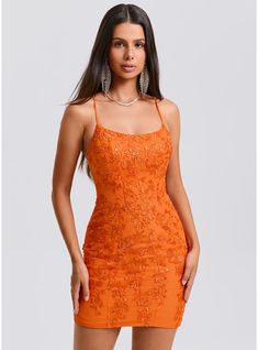 JJ's House Sequins Lace Scoop Fall Spring Summer Bodycon General Plus Crossed Straps Sexy Beautiful Back Other Colors Height:5.8ft（176cm） Bust:32in（82cm）Waist:24in（61cm）Hips:35in（89cm） No Mini Orange Sleeveless Homecoming Dress. #JJ's House #Sequins #Lace #Scoop #Fall #Spring #Summer #Bodycon #General #Plus #CrossedStraps #Sexy #BeautifulBack #OtherColors #No #Mini #Orange #Sleeveless #HomecomingDress Orange Hoco Dress Couple, Short Orange Homecoming Dresses, Bright Orange Hoco Dress, Burnt Orange Hoco Dress, Orange Hoco Dress Short, Orange Hoco Dress, Hoco Dress Short, Orange Homecoming Dresses, Hoco Inspo