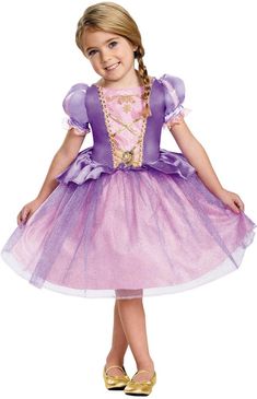 Rapunzel Classic Toddler Costume Paw Patrol Kostüm, Rapunzel Dress Up, Rapunzel Halloween Costume, Tangled Costume, Halloween Costume Toddler Girl, Rapunzel Costume, Toddler Girl Halloween, Disney Princess Costumes, Rapunzel Dress