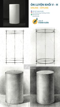 three different views of the same object, one with a cylinder and another with a wire basket