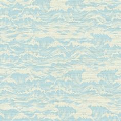 a light blue and white wallpaper with waves on the backgroung surface