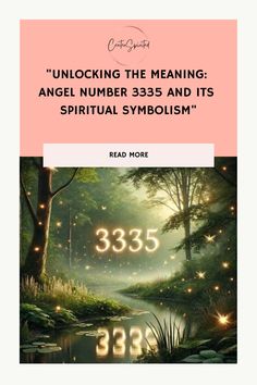 an image with the words, unlocking the meaning angel number 535 and its spiritual symbol