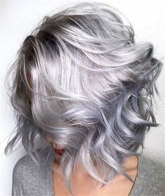 Ash Blonde Hair Dye, Locks Hair, Grey Blonde, Blonde Locks, Dyed Blonde Hair, Wavy Bob Hairstyles