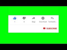 a green screen with the words subscripe and an arrow pointing to it