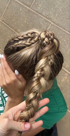 Gameday Hair, Tennis Hairstyles, Volleyball Hairstyle, Sports Hair