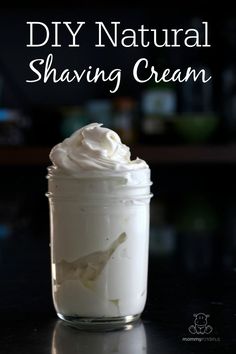 DIY shaving cream! Add some Young Living essential oils and you're set!! Diy Shaving Cream, Homemade Shaving Cream, Natural Shaving Cream, Dry Itchy Skin, Close Shave, Diy Body, Natural Beauty Tips, Itchy Skin, Beauty Recipe