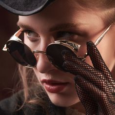 Crimson Peak Steampunk sunglasses Victorian Sunglasses, Steampunk Photoshoot, Steampunk Photography, Goth Cowboy, Steampunk Glasses, Lady Elizabeth, Character Clothing, Crimson Peak, Steampunk Sunglasses