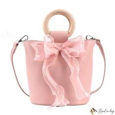 Bird in Bag - Small bags women's bags new days crossbody bags bow handbag bucket bag Trendy Handheld Bucket Bag As Gift, Spring Rectangular Bags With Bow, Spring Gift Bag With Detachable Handle, Spring Gift Bags With Detachable Handle, Trendy Bow Bags For Everyday Use, Trendy Tote Bag With Bow, Trendy Bags With Bow For Everyday Use, Trendy Everyday Bag With Bow, Large Capacity Bucket Bag As A Gift