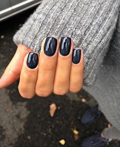 Navy Nails, Fall Nail Art Designs, Dark Nails, Fall Nail Art, Fall Nail Colors, Orange Nails, Autumn Nails