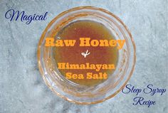 Easy natural sleep remedy! Himalayan sea salt and honey sleep recipe Home Remedies For Snoring, Insomnia Help, Go Back To Bed, Back To Bed, Himalayan Sea Salt