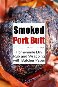 My all-time favorite Smoked Pork Butt Recipe. This uses a homemade dry rub and a few techniques that all but guarantee a perfect, tender, and juicy feast! via @kitchen laughter Smoker Dry Rub Recipes, Pork Shoulder Seasoning Dry Rubs, Pork Dry Rub Recipe Smokers, Pork Shoulder Smoked Recipes, Dry Rub For Pork Roast, Pork Shoulder Dry Rub Recipe, Smoked Pork Shoulder Marinade, Dry Rub For Pork Shoulder, Smoked Pork Rub Recipe