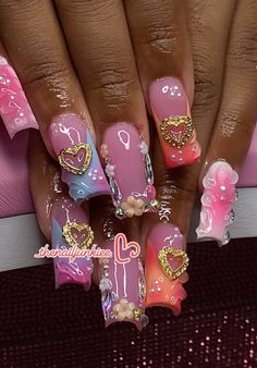 Pink Glitter Nails, Minimal Nails, Dope Nail Designs, Really Cute Nails