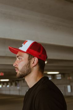 Inspired by Marlboro Reds, our Nashville Premium Foam Trucker Hat blends a retro red-and-white design that lets you rep Nashville with a nod to the classic Marlboro brand. 5 Panel Foam front trucker Pre-Curved visor Plastic snap closure Tri Star, Pet Bandana, Gift Accessories, White Design, Trucker Hats, Summer Sale, Everyday Look, Nashville