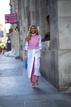 Emili Sindlev, London Fashion Week Street Style, Fashion Week Spring 2020, Color Blocking Outfits, Stil Boho, Looks Street Style, Fashion Week Street Style