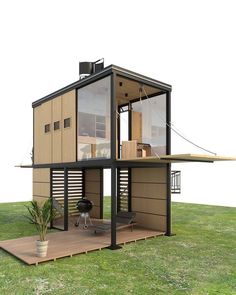 Caravan House, Tiny House Container, Luxury Home Ideas, Home Design Luxury, Tiny Luxury, Houses Luxury, Tiny House Luxury, Luxury Home Design, Steel Frame House