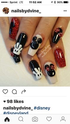 Matte Nails, Nails, Disney, Beauty