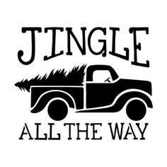 a truck with the words jungle all the way on it