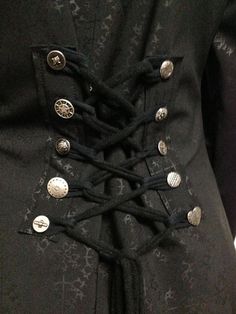 Coat Embellishment, Pirate Photo, Pink Raincoat, Hand Dress, Black Raincoat, Lace Hoodie, Goth Steampunk, Large Jacket, Steampunk Cosplay