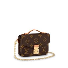 LOUIS VUITTON® - Micro Métis - Monogram Sac Louis Vuitton, Mini Mochila, Louis Vuitton Official, Monogram Bag, Brown Bags, Designer Style, Mini Fashion, Small Leather Goods, Monogram Canvas