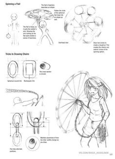 some drawings and instructions for how to draw a girl with an umbrella in her hand