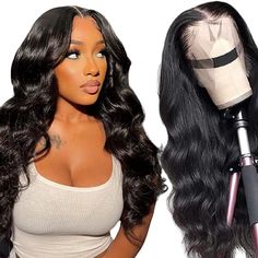 PRICES MAY VARY. Body Wave Lace Front Wigs Human Hair Material: 12A Lace Front Wigs Human Hair, All The Hair Cut from Young Girls, Healthy and Natural. Be Dyed, Bleached, or Curled to Any Style. Human Hair Lace Front Wigs Quality: Body Wave Human Hair Wig Purely Handmade Upgraded Version with 220% Density HD Lace Front Wigs Human Hair .Full and Thick Wigs,Soft and Smooth, Thicker and More Elastic ,No Tangle, No Shedding True Length. 13X4 Lace Front Wigs Human Hair: Made of 13X4 High-Definition T Body Wave Lace Front Wigs, Glueless Wigs, Lace Front Wigs Human Hair, Wigs Human Hair, Hair Replacement, Body Wave Wig, Front Lace Wigs Human Hair, Hair Quality, Wigs For Women