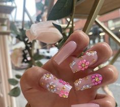 Daily Nail, Coffin Nails Long, Dream Nails, Fire Nails, Bling Nails, Funky Nails, Pretty Acrylic Nails, Floral Nails, Dope Nails