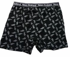 NZ Silver Fern Mens Boxer Shorts  http://www.shopenzed.com/nz-silver-fern-mens-boxer-shorts-xidp243800.html Galentines Gifts, Mens Boxer Shorts, The Boxer, Silver Fern, In Between